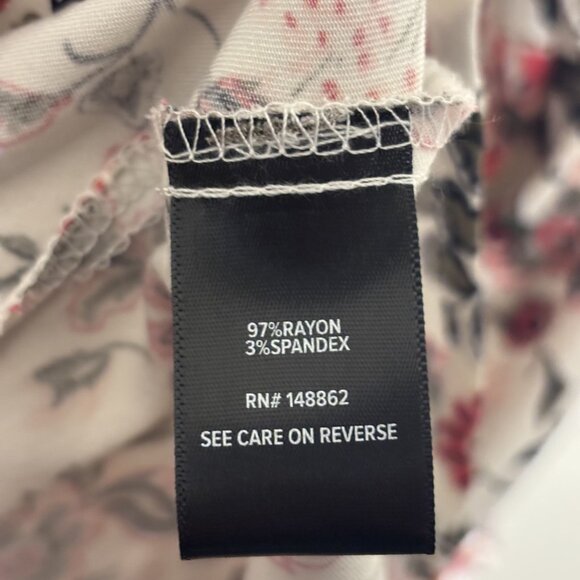 Floral Sleeveless High-Neck Dress With Pockets By Torrid Size 2 White/Pink/Black - Picture 13 of 14